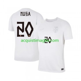 Divisa di Calcio Norvegia Antonio Nusa 20 Terza Mondiali 2026